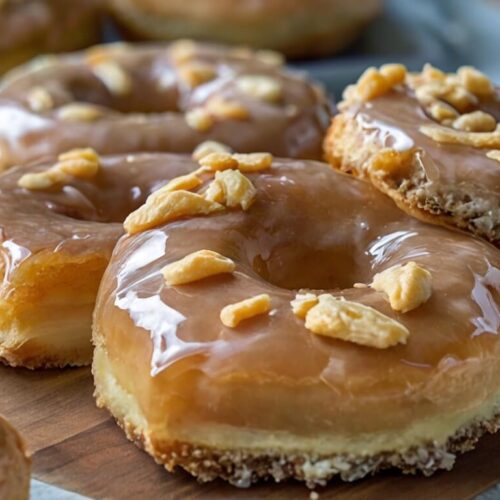 Soft Baked Maple Donut Bars Recipe