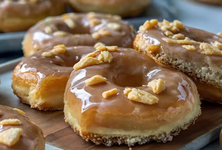 Soft Baked Maple Donut Bars Recipe 