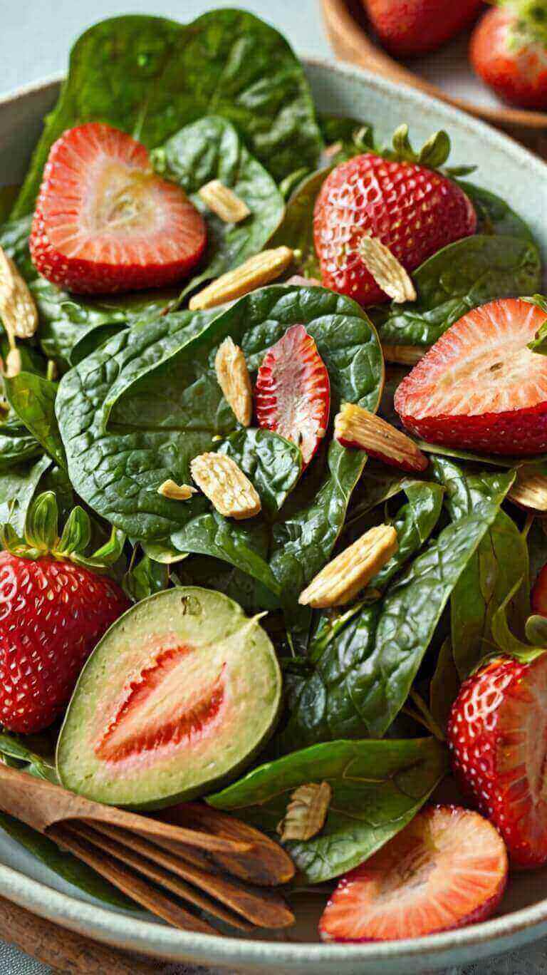 Spinach Strawberry Salad
