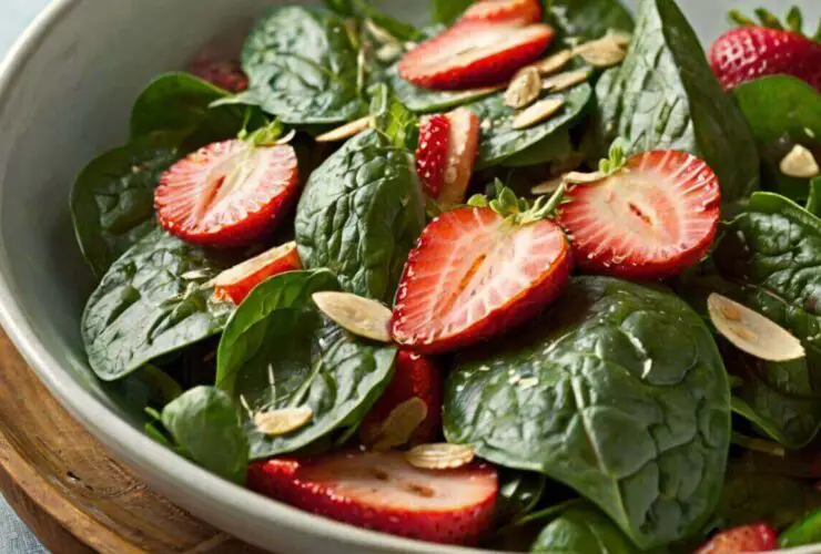 Spinach Strawberry Salad Recipe