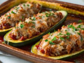 Stuffed Zucchini Boats Recipe