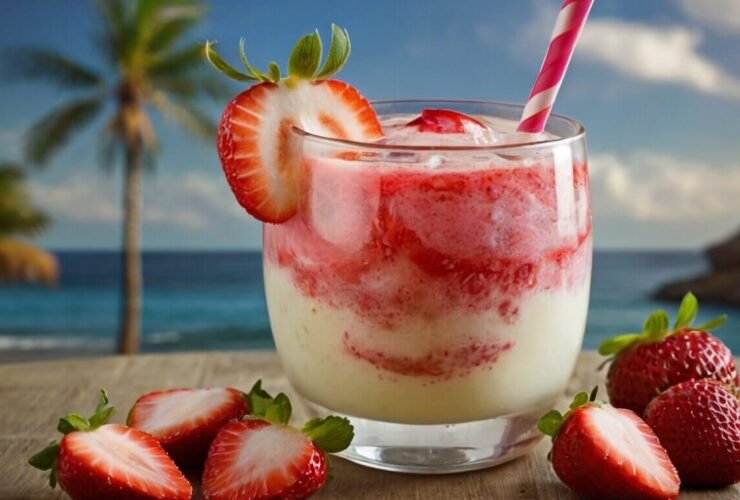 Tropical Strawberry Colada Smoothie Recipe