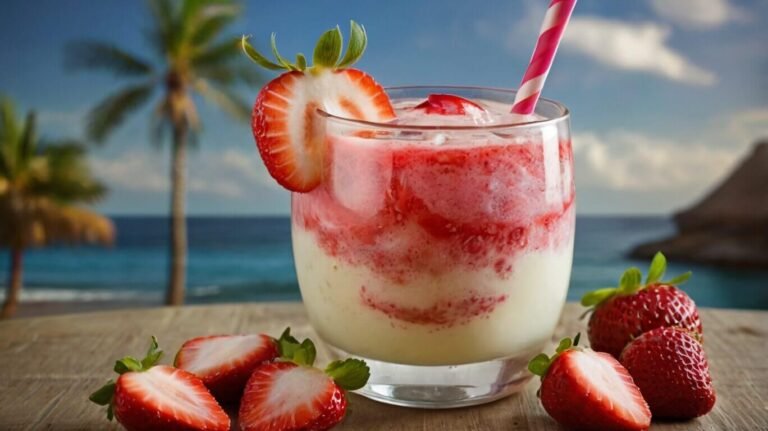 Tropical Strawberry Colada Smoothie Recipe