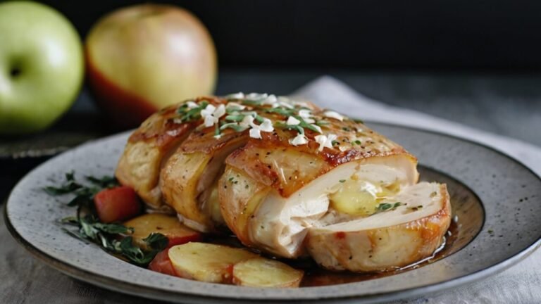 Apple and Brie Stuffed Chicken Breast Recipe