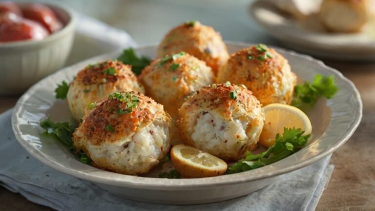 Baked Crab Bombs Recipe
