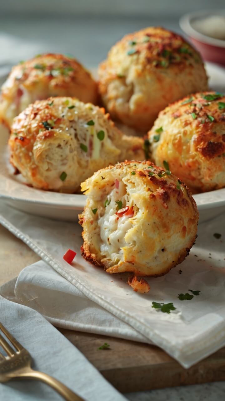Baked Crab Bombs