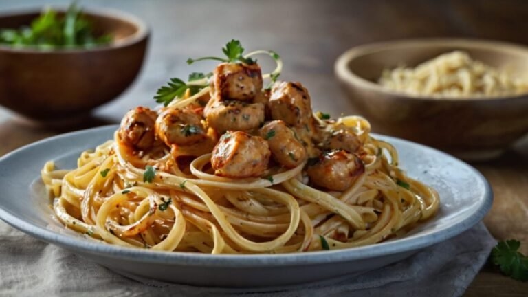 Cowboy Butter Chicken Linguine Recipe