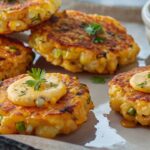 Cheesy Corn Fritters Recipe