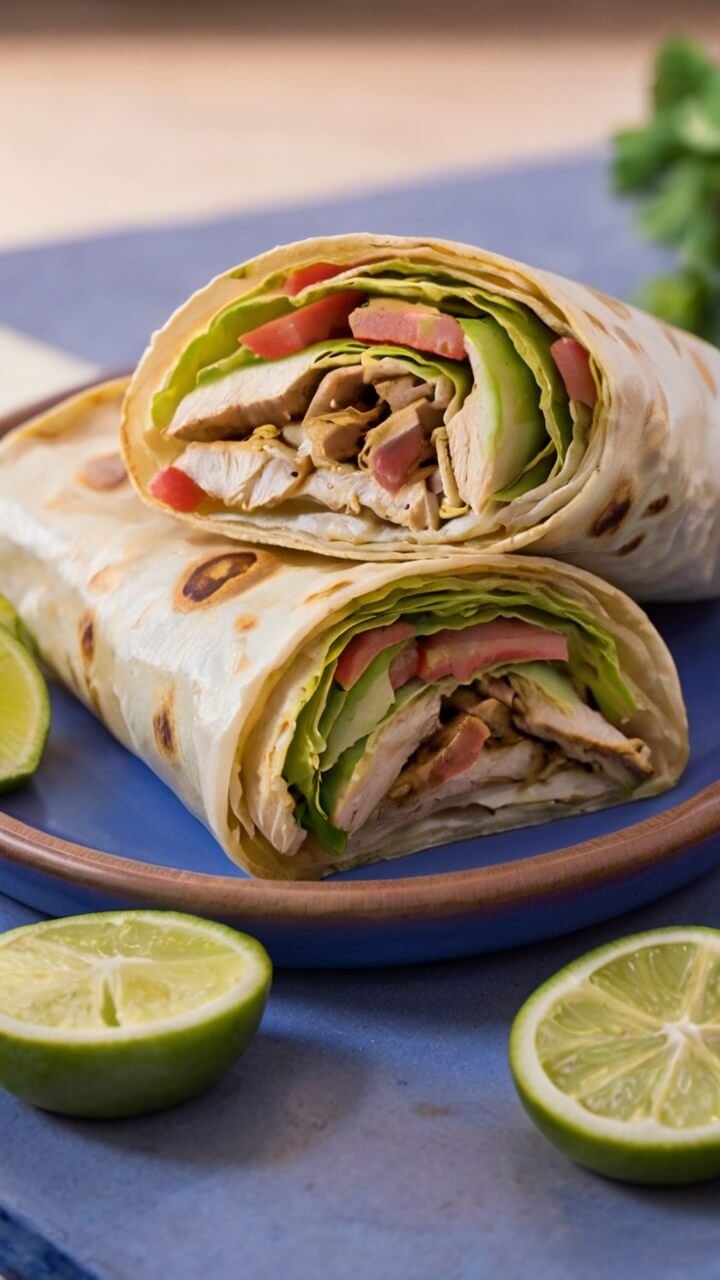 Chicken Shawarma Grilled Wraps