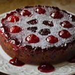 Chocolate Cherry Upside Down Cake Recipe