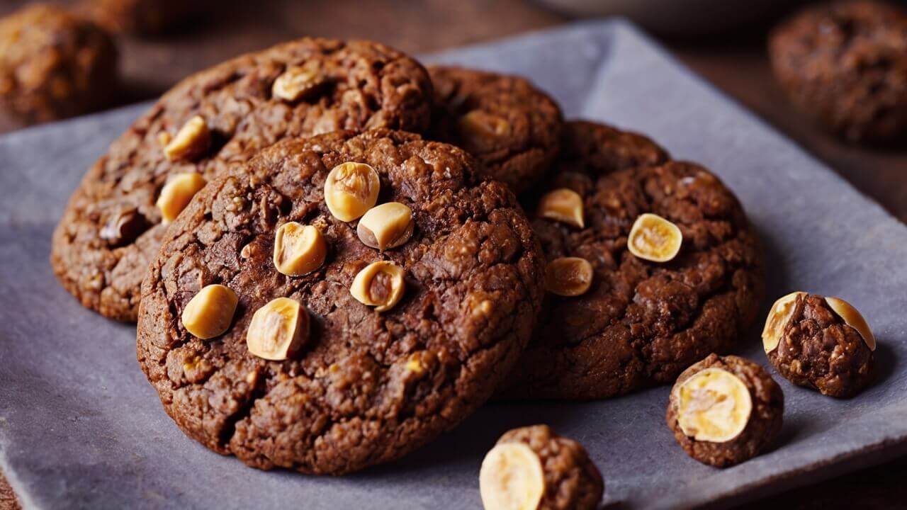 Chocolate Hazelnut Crunch Cookies Recipe