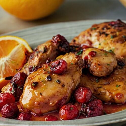 Cranberry Orange Chicken Recipe