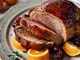 Cranberry Orange Glazed Turkey Breast Recipe