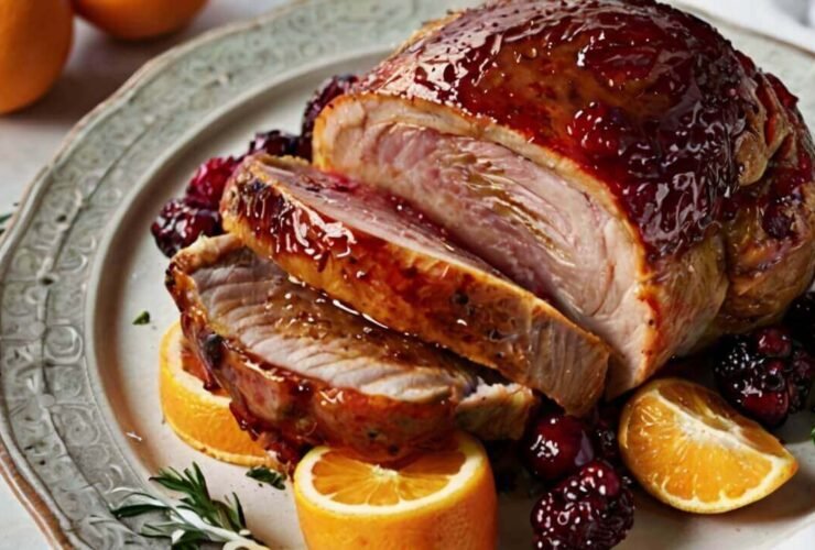 Cranberry Orange Glazed Turkey Breast Recipe