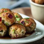 Cranberry Turkey Stuffing Balls Recipe