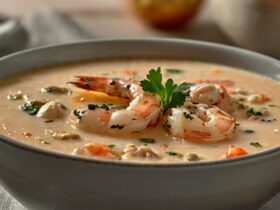 Creamy Crab and Shrimp Bisque Recipe