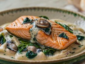 Creamy Salmon Florentine Recipe