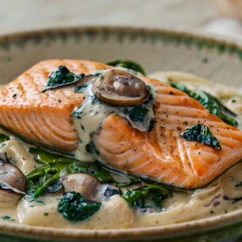 Creamy Salmon Florentine Recipe