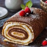 Gourmet Tiramisu Yule Log Cake Recipe