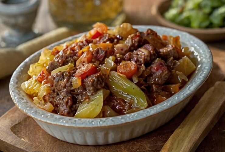 Ground Beef and Chopped Cabbage Recipe