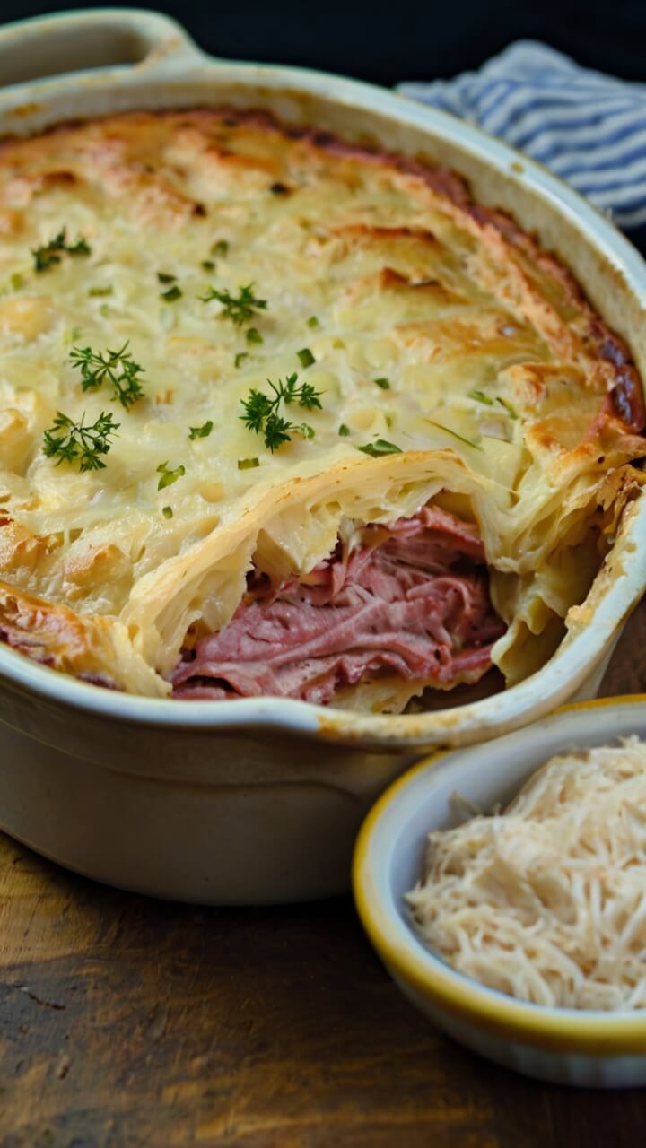 Homemade Reuben Bake
