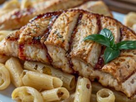 Honey Pepper Chicken Panini Pasta Recipe