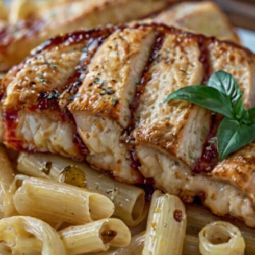 Honey Pepper Chicken Panini Pasta Recipe