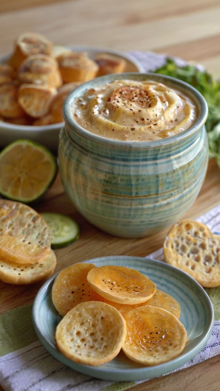 Hot Honey Cream Cheese Dip