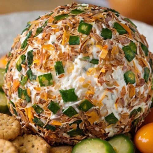 Jalapeno Popper Cheese Ball Recipe