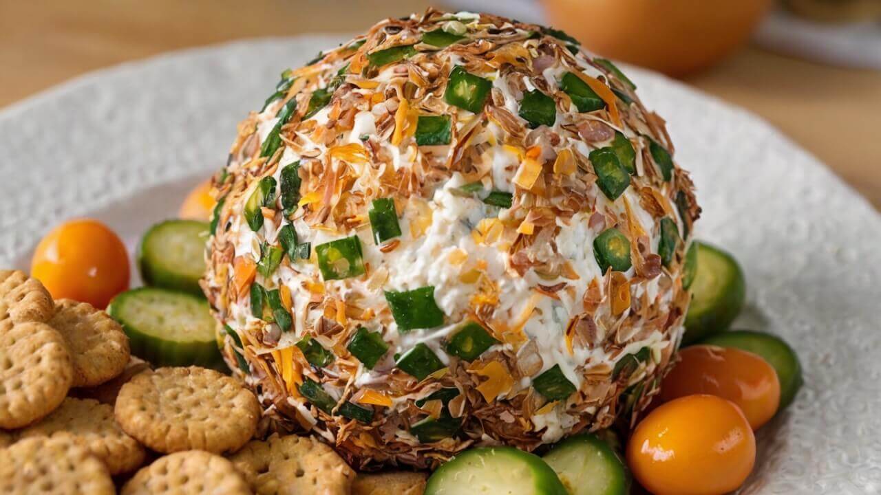 Jalapeno Popper Cheese Ball Recipe