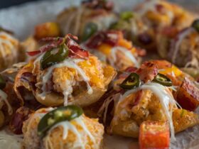 Loaded Cowboy BBQ Tater Tot Nachos