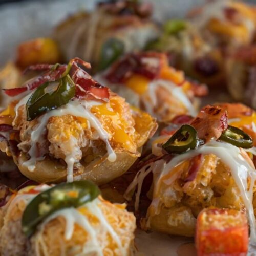 Loaded Cowboy BBQ Tater Tot Nachos