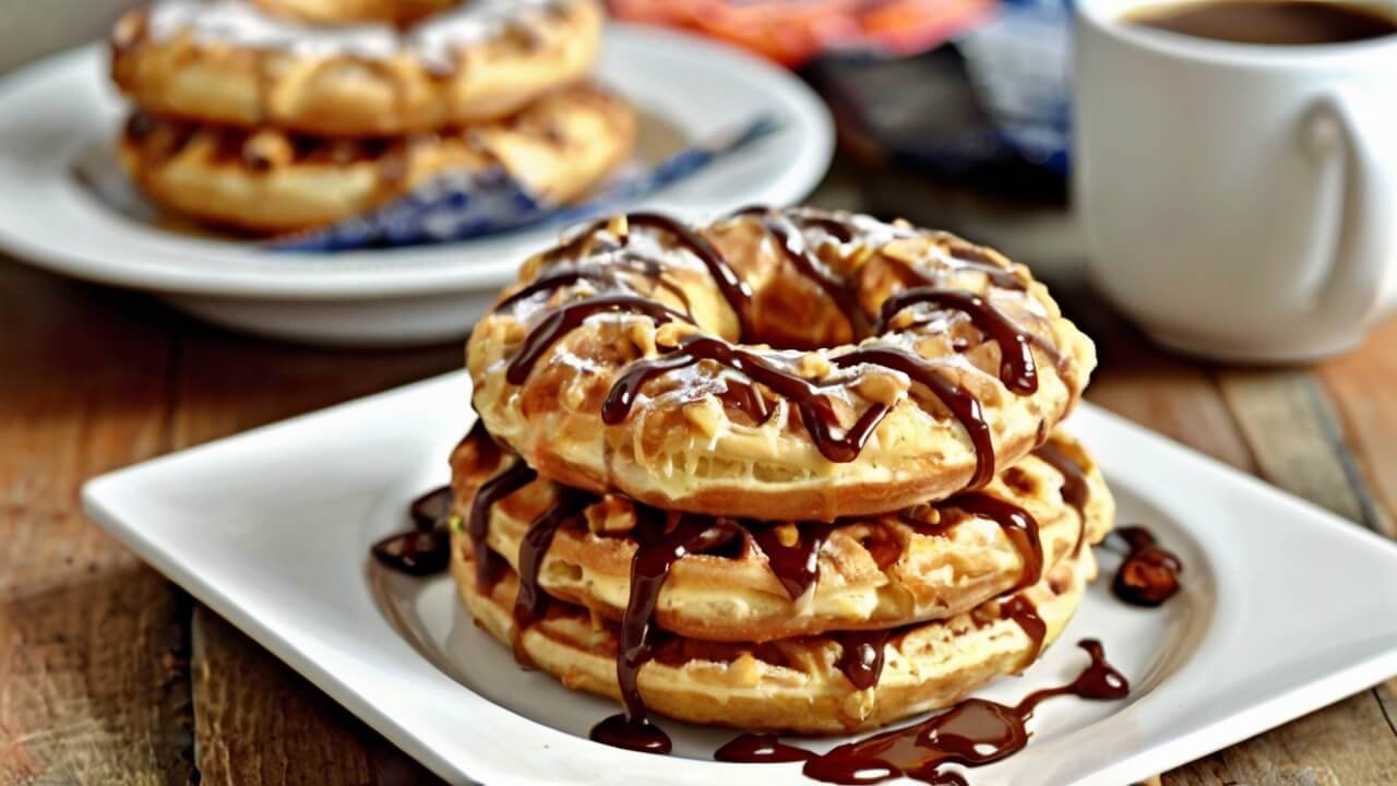 Low Carb Donut Chaffle Recipe