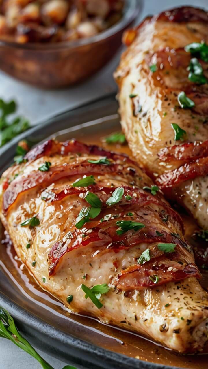 Maple Garlic Bacon Chicken 