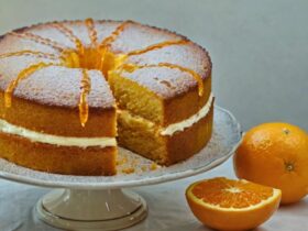 Moist and Zesty Orange Juice Cake Recipe