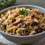 One Pot Mushroom Rice Recipe