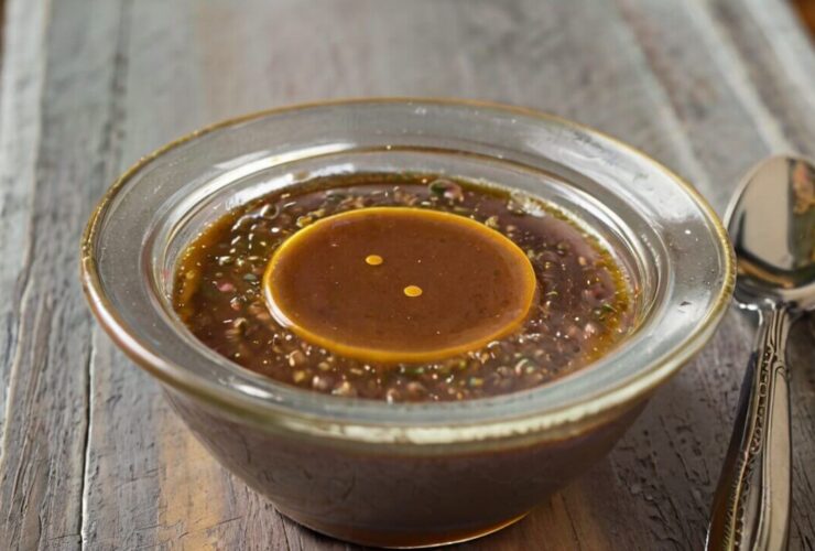 Peach Honey Dijon Balsamic Vinaigrette Recipe