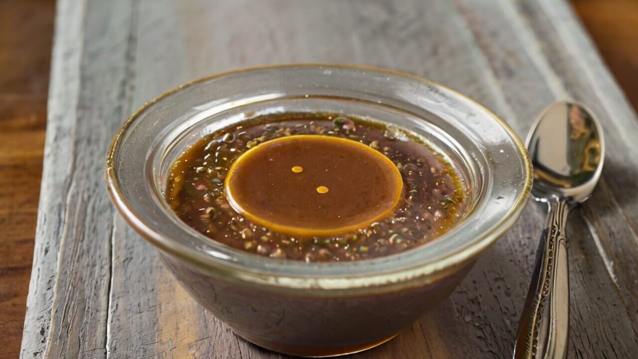 Peach Honey Dijon Balsamic Vinaigrette Recipe