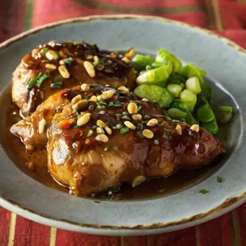 Peanut Chicken Thighs Recipe