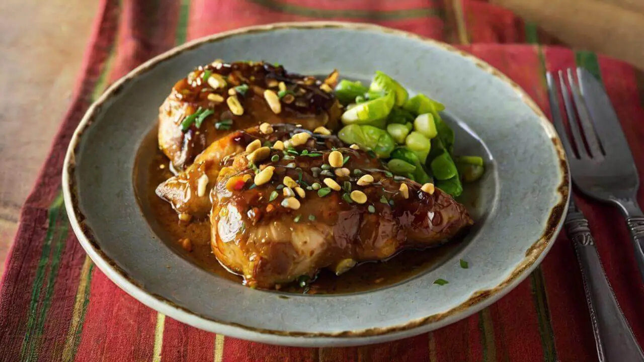 Peanut Chicken Thighs Recipe