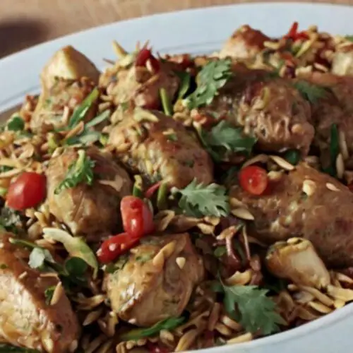 Persian Style Chicken Pilaf Recipe