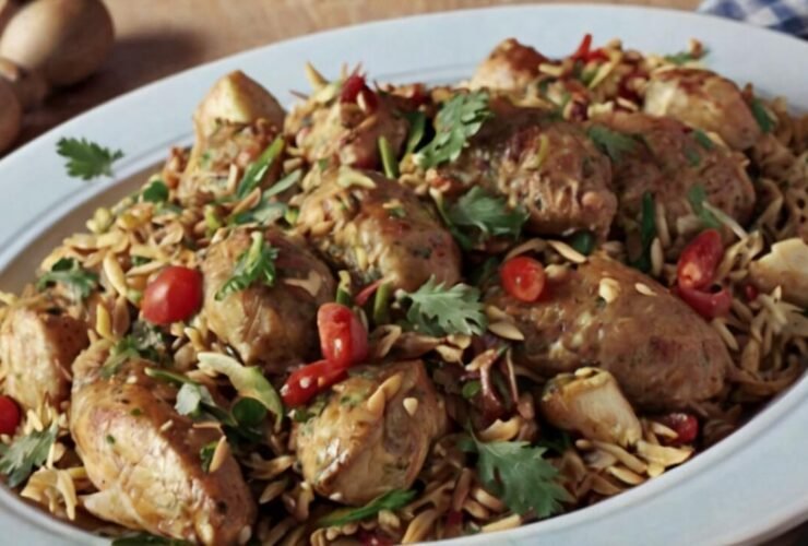 Persian Style Chicken Pilaf Recipe