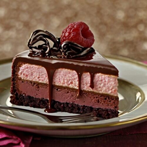 Raspberry Chocolate Mousse Cake Recipe