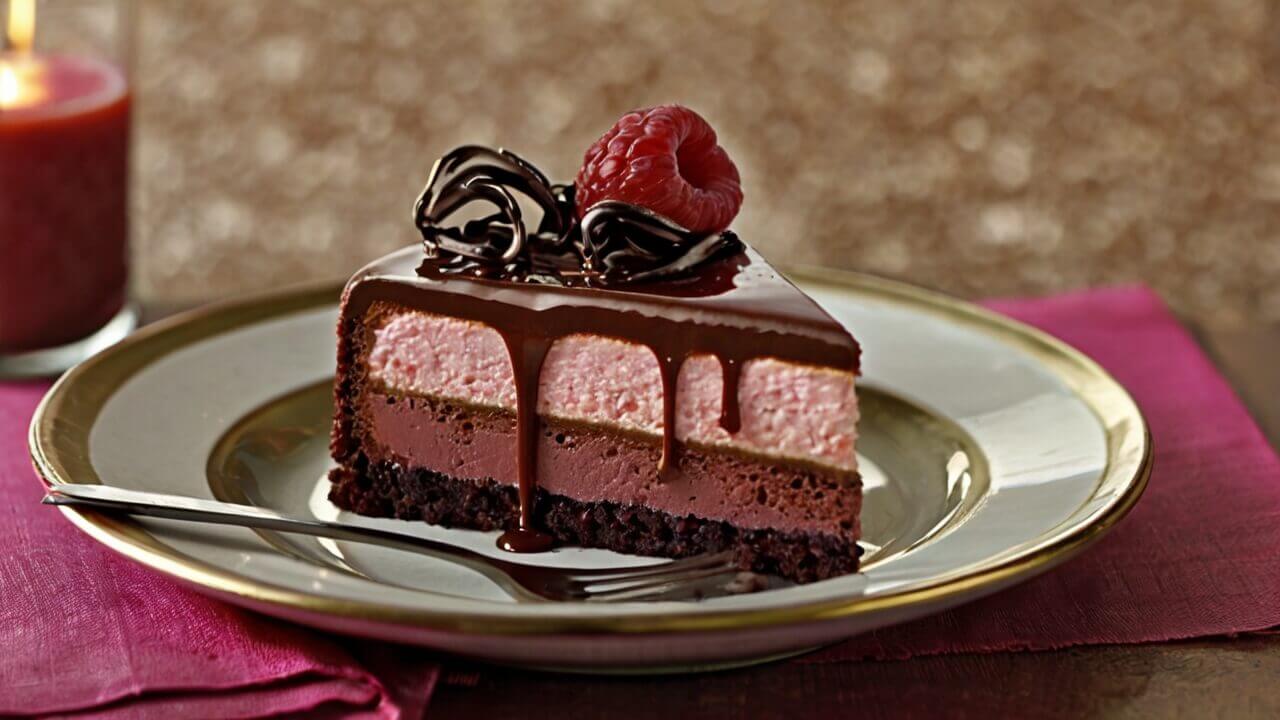 Raspberry Chocolate Mousse Cake Recipe