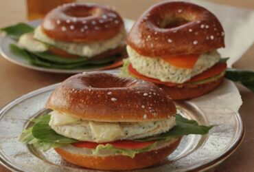 Warm Pretzel Sandwiches Recipe