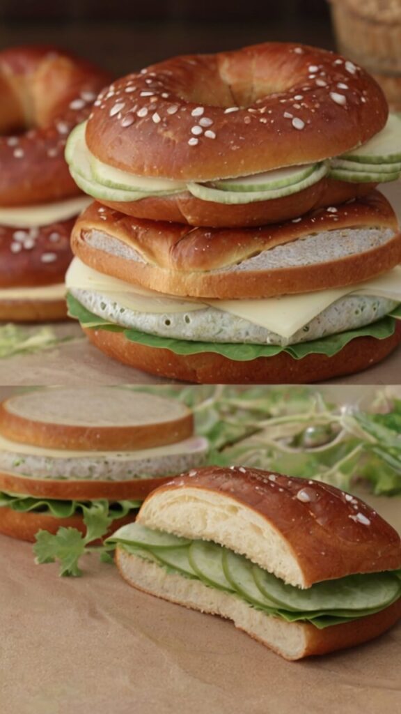 Warm Pretzel Sandwiches