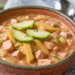 White Cheddar and Apple Chicken Chili Recipe