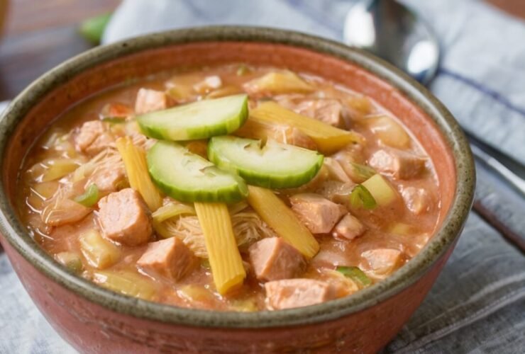 White Cheddar and Apple Chicken Chili Recipe