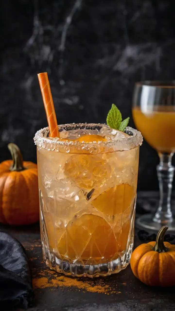 Ghoulishly Good Halloween Mocktail
