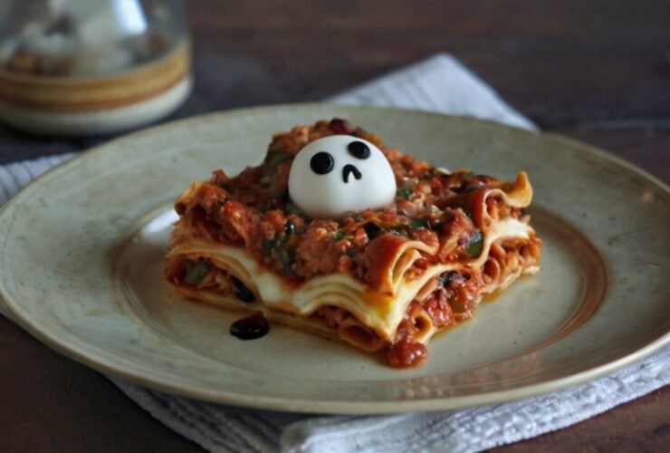 Ghostly Lasagna Recipe